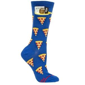 Pocket Socks Unisex Pizza Party NWT